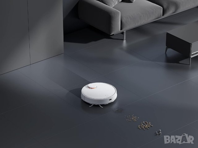 Робот прахосмукачка с моп Xiaomi Mi Robot Vacuum-Mop 2S, Бяла, снимка 3 - Прахосмукачки - 42101069
