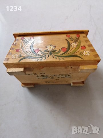 Дървена кутия 11 см. , снимка 4 - Други стоки за дома - 32064645