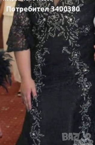 Бална Рокля с Камъни , снимка 2 - Рокли - 54290805