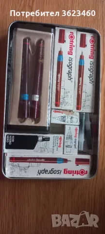 Ротринг писалки за чертане, снимка 2 - Друго - 48946721
