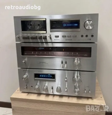 🔈Ретро аудио сет PIONEER синя серия - усилвател, тунер, дек - опция грамофон и тонколони🔈