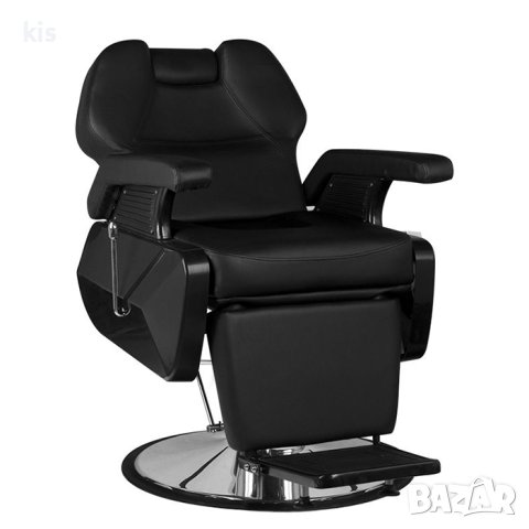 Бръснарски стол Hair System New York в черен цвят