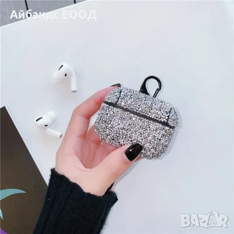 Кристален калъф за AirPods 1 | 2 | 3 | Pro, снимка 6 - Аксесоари за Apple - 49456774