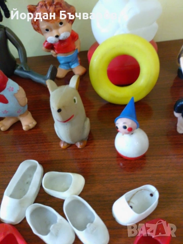 ЛОТ Стари соц. гумени играчки и кукла , снимка 10 - Колекции - 54211820