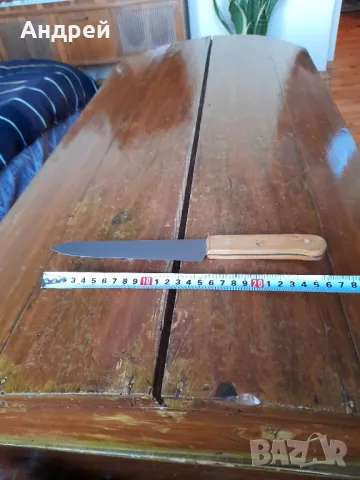 Стар кухненски нож #32, снимка 2 - Други ценни предмети - 48590841