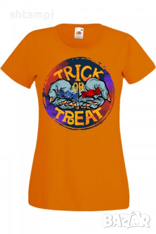 Дамска тениска Halloween 05,Halloween,Хелоуин,Празник,Забавление,Изненада,Обичаи,, снимка 8 - Тениски - 38146523