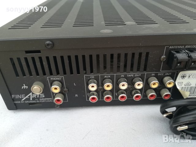 FINEARTS RECEIVER 2710231622, снимка 12 - Ресийвъри, усилватели, смесителни пултове - 42745476