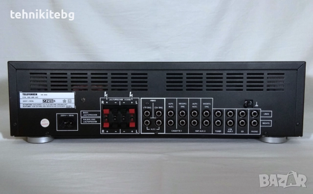 ⭐⭐⭐ TELEFUNKEN HA-880 ⭐⭐⭐  Хубав и мощен немски усилвател , 2 х 90 вата, снимка 5 - Ресийвъри, усилватели, смесителни пултове - 31049128