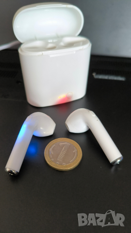 Слушалки TWC i7 Bluetooth 5.0, снимка 2 - Слушалки и портативни колонки - 44803776