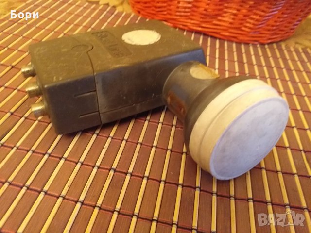 Четворен конвертор за офсет чиний, снимка 5 - Приемници и антени - 30441405