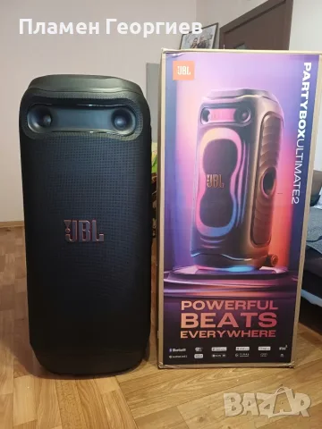 Аудио система JBL - PartyBox Ultimate 2, 1500W, снимка 3 - Bluetooth тонколони - 56437188