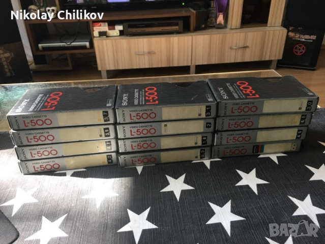 12бр.Видео касети Sony L500 betamax, снимка 2 - Други - 44635329