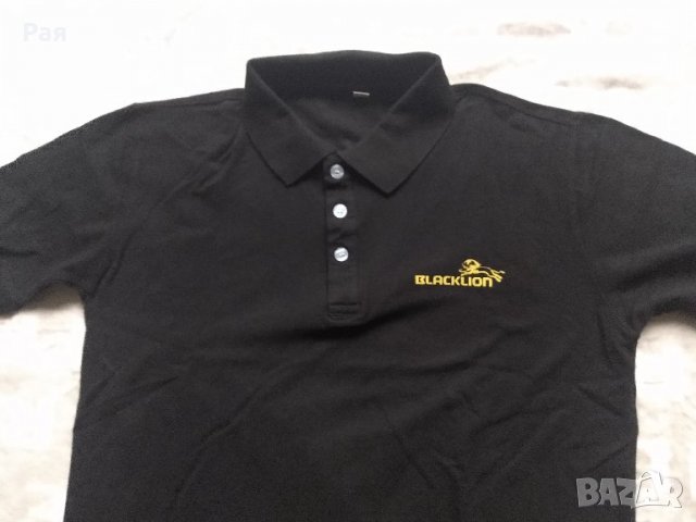 Черни тениски с надпис blacklion, снимка 5 - Тениски - 31144522