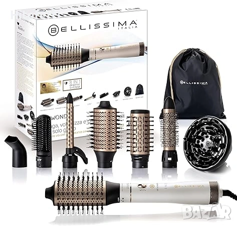 8 в 1: стилизатор с горещ въздух Bellissima Air Wonder 11847