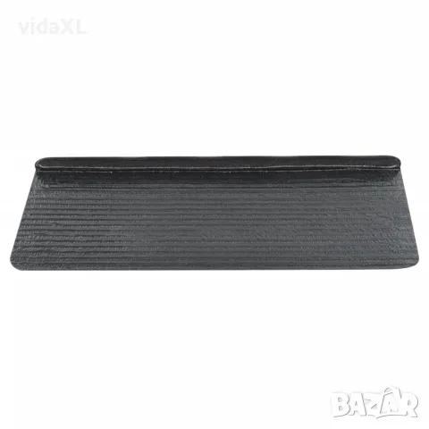 vidaXL Самозалепващи стелки за стълби, 15 бр, 65x24,5x3,5 см, черни, снимка 5 - Изтривалки - 56147149