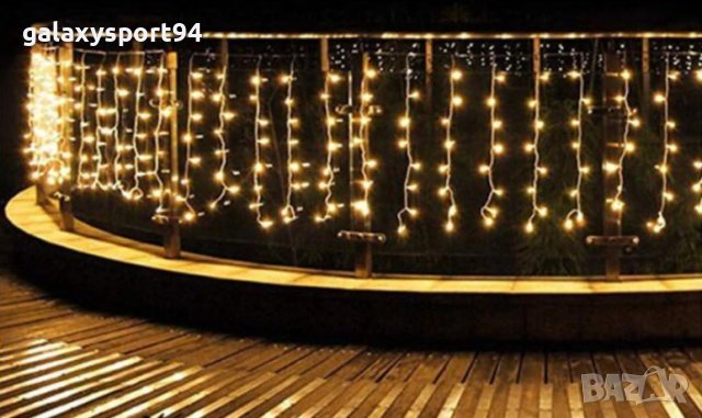 Мини Завеса водопад бял Водопад 2022г Зима ЛЕД модел, снимка 2 - Лед осветление - 38811042