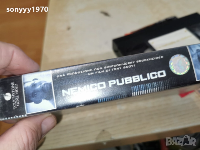 NEMICO PUBBLICO-VHS 2912251041, снимка 11 - Други жанрове - 52925721