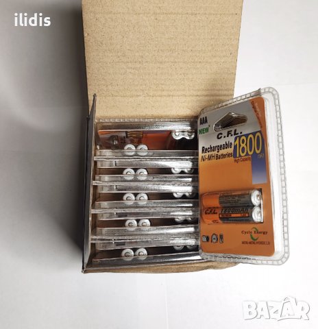  4+2 слота  зарядно  за АА,ААА и 9V батерии, OEM с 2 светодиода за батерии 1,2 и 9 волтаАА и ААА, снимка 12 - Други - 39259882