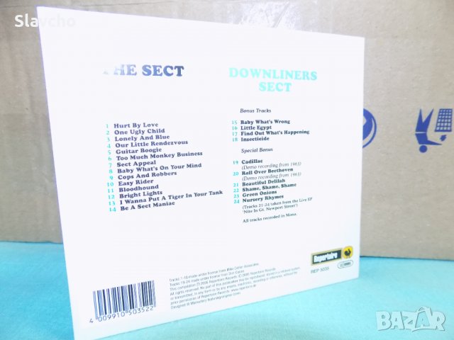 Компакт диск на група - Downliners Sect – The Sect (1964, CD), снимка 6 - CD дискове - 39385994