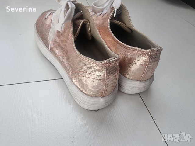 Розово злато- цвят кецове 41, снимка 3 - Кецове - 42095864