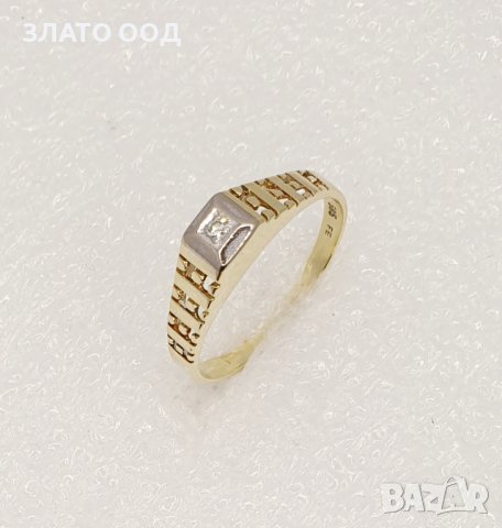 Златни пръстени-18К с диаманти, снимка 13 - Пръстени - 39790190
