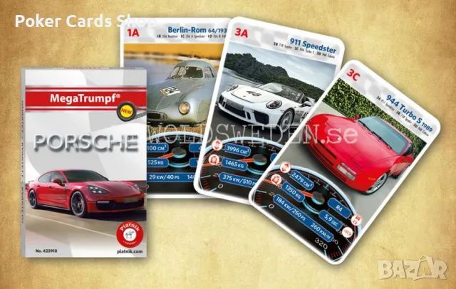 Нови Оригинални Piatnik Карти за игра на Quartet / Квартет, снимка 5 - Карти за игра - 44876514