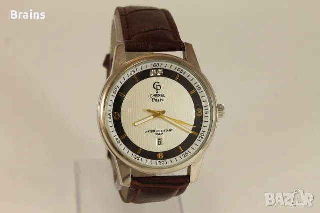 CHEIFEL PARIS Мъжки Кварцов Часовник, снимка 2 - Мъжки - 47415621