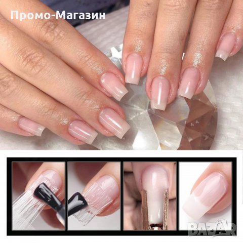 Фибростъкло за изграждане 20бр в пакетче., снимка 3 - Продукти за маникюр - 35129199