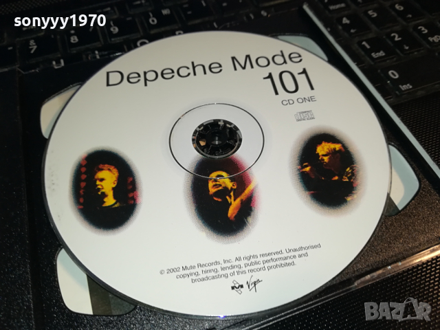 DEPECHE MODE X2 CD 0503241747, снимка 4 - CD дискове - 44620345