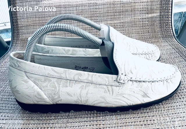 Прекрасни лоуфъри/мокасини WALDLÄUFER KOMFORT Германия, снимка 4 - Дамски ежедневни обувки - 50935859