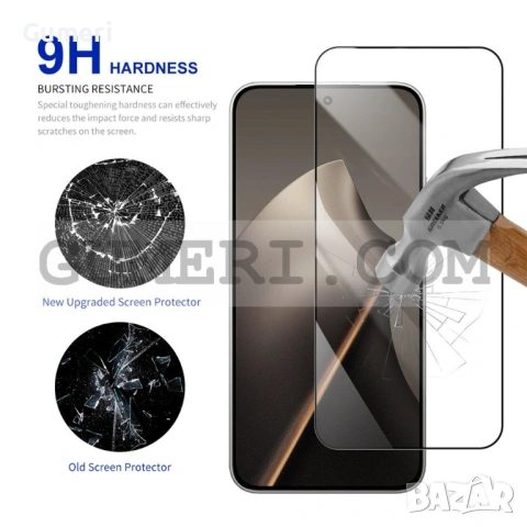 Протектор за Целия Екран Full Glue за Xiaomi 15T, снимка 3 - Фолия, протектори - 53260559