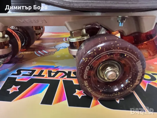 Дамски Ролкови Кънки Impala Impala Quad Skate Plum, снимка 4 - Ролери, кънки - 50219534