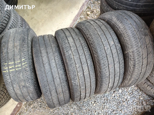 5бр.летни гуми GENERAL 215 75 16C цена за брой