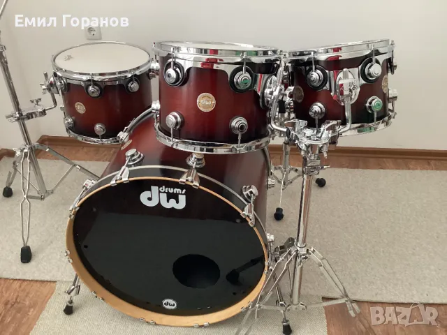 Промо DW Collectors Maple USA 2004 г Gold badge, снимка 5 - Ударни инструменти - 49783189