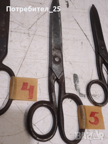 Стари ножици, снимка 12 - Други ценни предмети - 54011906