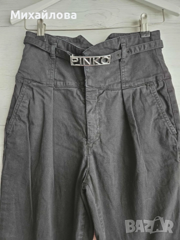 Продавам черен панталон, снимка 2 - Дънки - 52440011