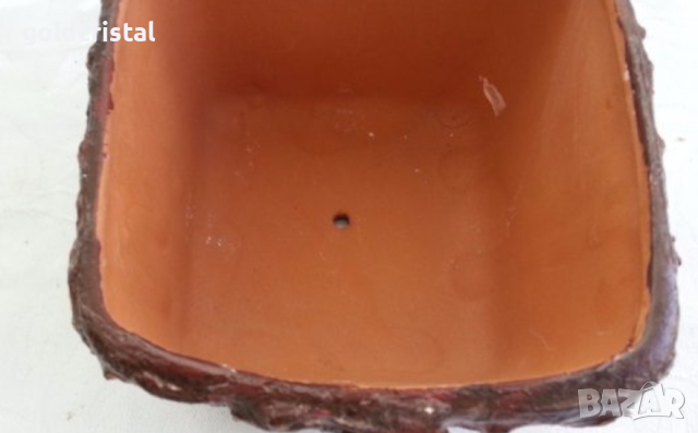 Керамична кашпа , снимка 2 - Декорация за дома - 16957969