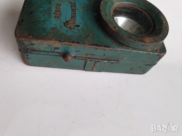 Рядък немски сигнален фенер PERTRIX N 678 WWII, снимка 4 - Колекции - 39833569