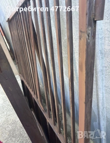 Големи метални дворни врати - 170*206*5см, с. Мрамор, снимка 3 - Железария - 53923443