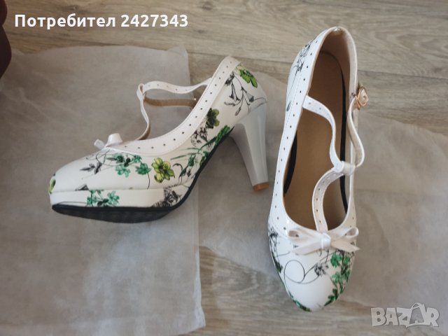 Дамски обувки, снимка 9 - Дамски обувки на ток - 29350682