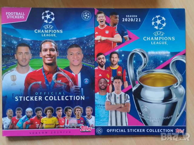 Стикер албум topps