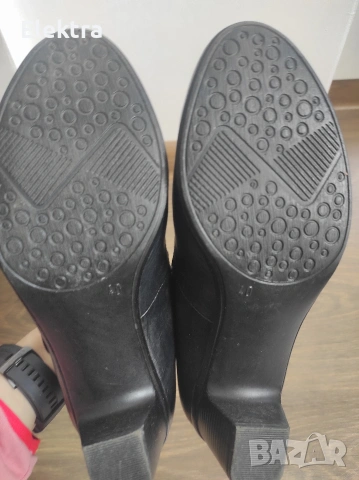 Затворени обувки, естествена кожа, снимка 6 - Дамски обувки на ток - 54156744