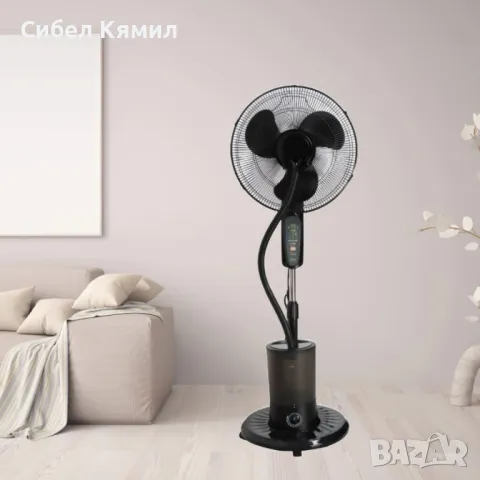 Вентилатор Voltz, 16", 85W, функция мъгла, 3.5л. резервоар вода, таймер, дист. упр., снимка 1