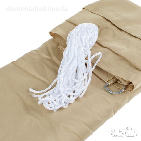 Тента за сянка 3х3м, 4 въжета по 3,5 метра,Устойчив е на UV лъчи, снимка 3 - Градински мебели, декорация  - 40689849