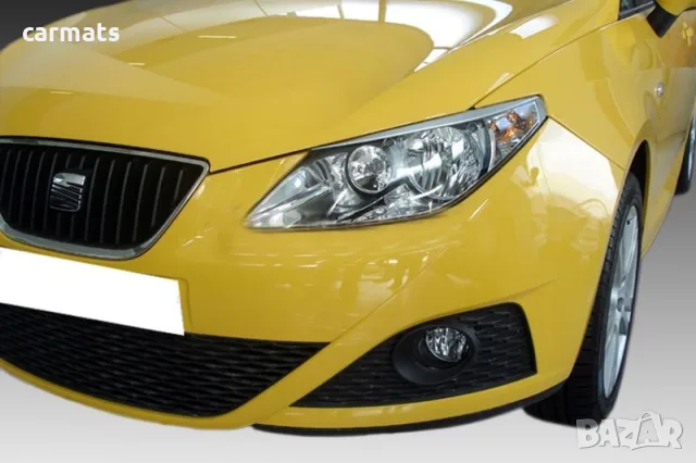Вежди за фарове за Seat Ibiza (2008-2017) - EU - Черни