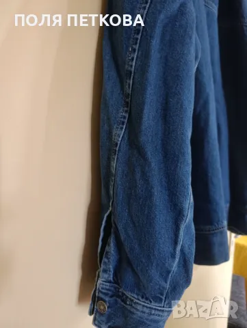 Дънково худи с качулка, снимка 4 - Суичъри - 49782092