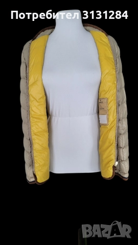 Пухено яке Chiara Dabla, Италия, луксозна серия, снимка 5 - Якета - 52347535