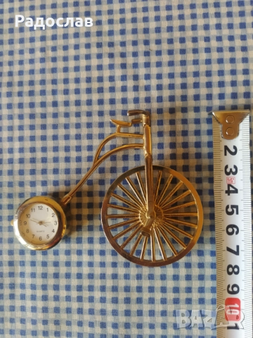настолен часовник с формата на велосипед , снимка 8 - Други - 51719189