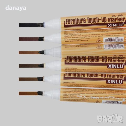 4045 Коригиращи маркери за мебели 6 цвята, снимка 6 - Препарати за почистване - 42308891