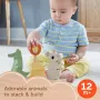 Нова Fisher-Price Дървена играчка за сортиране на животни, 10 части, снимка 2